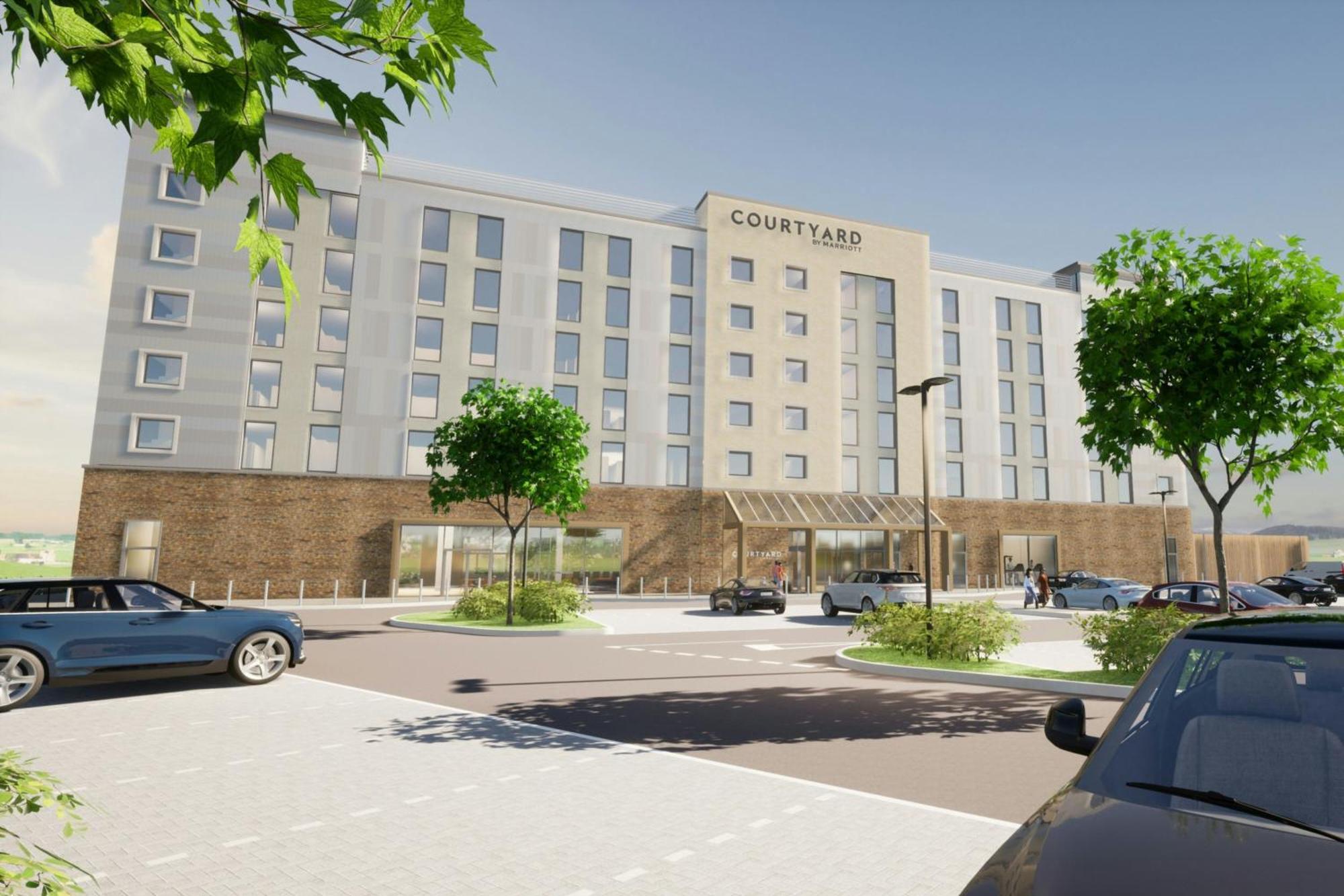 Отель Courtyard By Marriott Шефилд Экстерьер фото